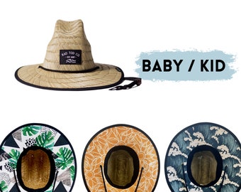 Baby Straw Hat - Baby Beach Hat - Baby Sunglasses - Infant Straw Hat - Kid Straw Hat - Kid Beach Hat - Baby Girl Beach Hat - Baby Girl Hat