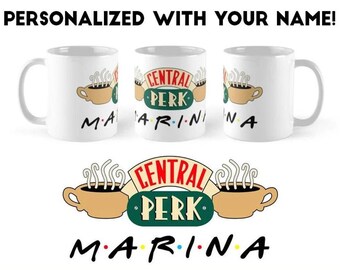 Mug Central Perk Friends personnalisé – Mug à café personnalisé