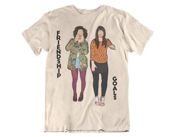 Abbi and Ilana Friendship Goals - Broad City TV Show Fan Merch