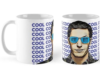 Brooklyn 99 Jake Peralta Noice Toit Cool Ceramic Mug - Brooklyn Nine-nine TV Show Fan Merch