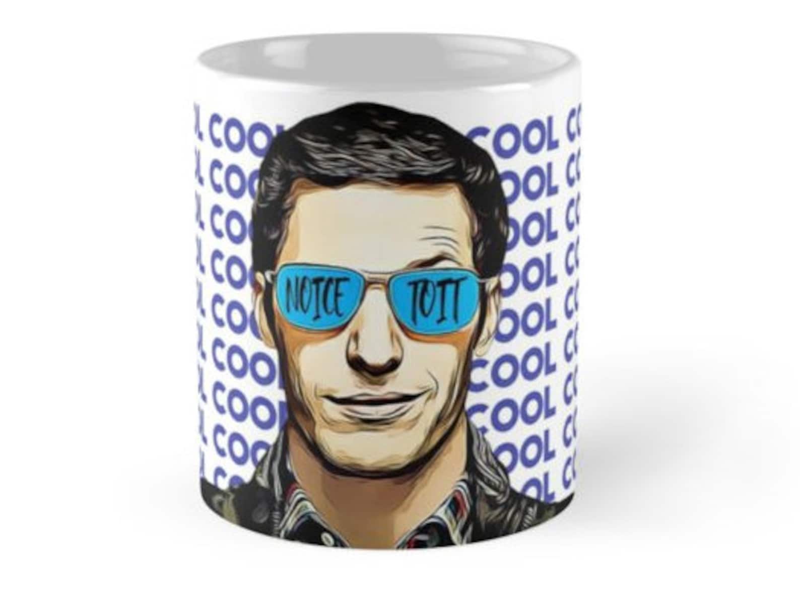 Brooklyn 99 Jake Peralta Noice Toit Cool Ceramic Mug Etsy