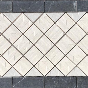 26 1/4&quot; X 16 1/4&quot; Tile Medallion - Lowe&#39;s tile series (wall use only)