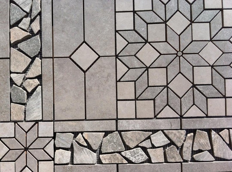 Daltile Avondale /& Affinity tile series 32 x 20 34 Tile Medallion Deco