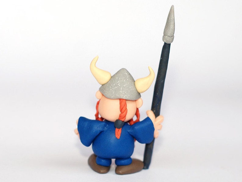 Custom Viking figurine dwarf miniature one of a kind garden Etsy