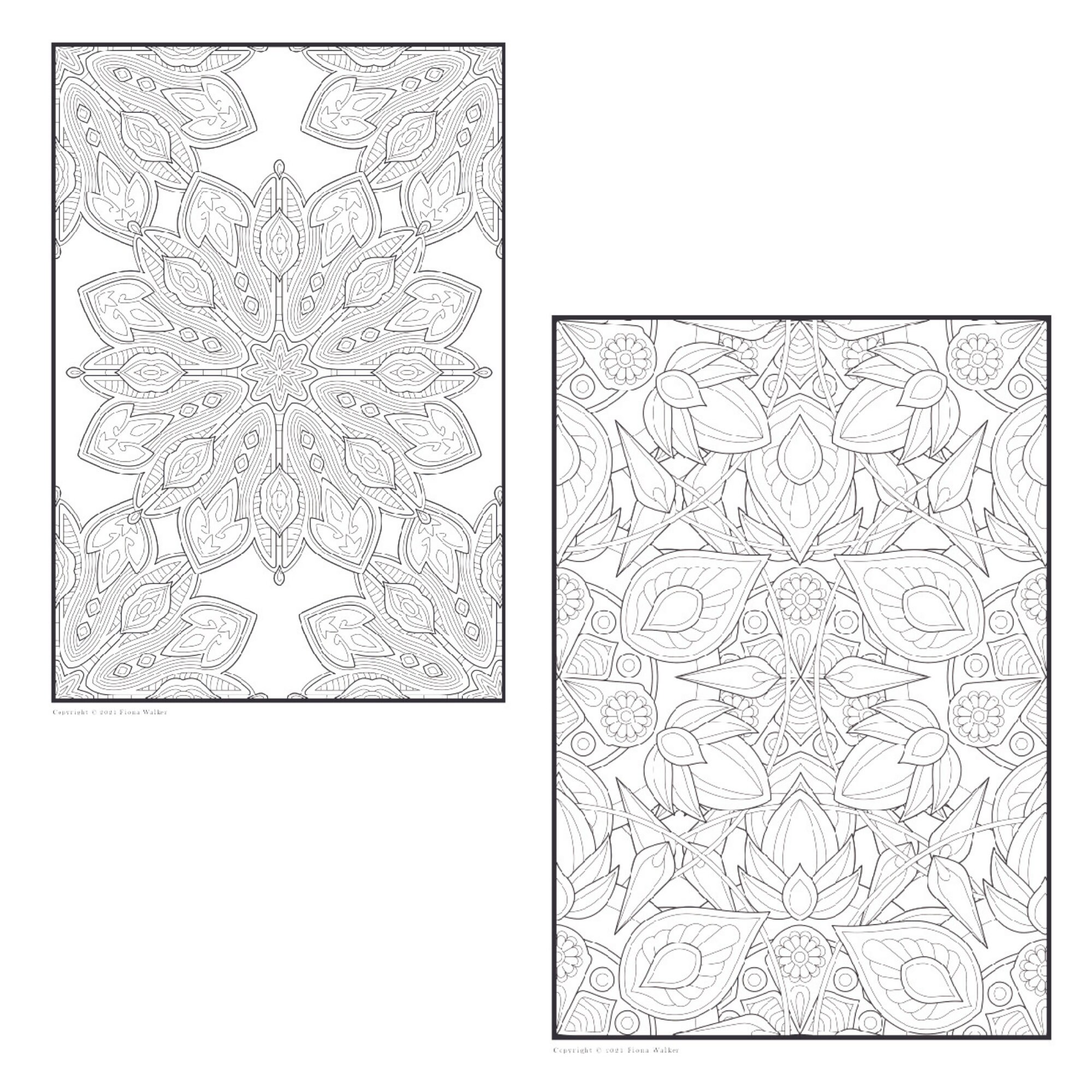 Mandala Volume 20 Coloring Pages for Adults Printable PDF, Instant PDF ...