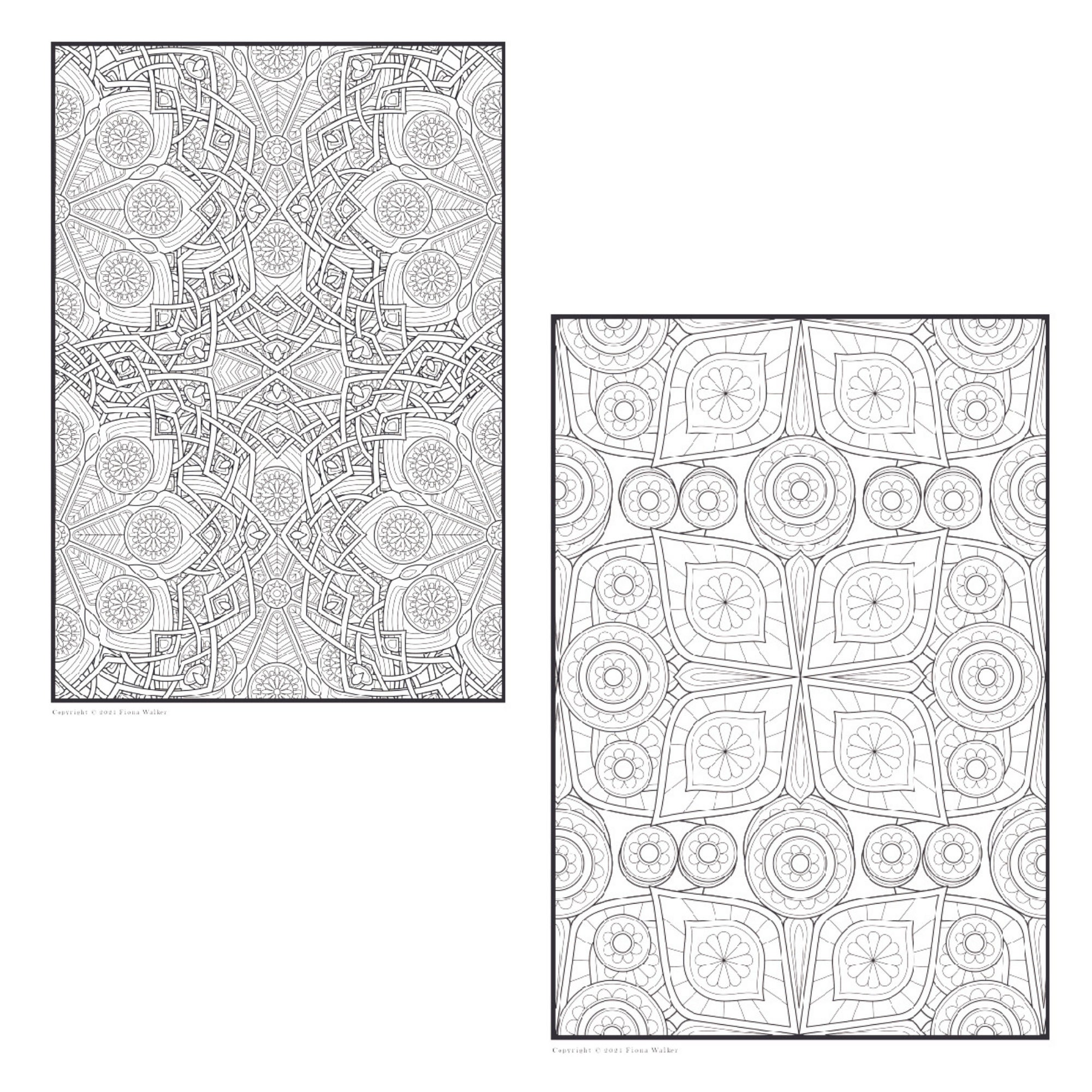 Mandala Volume 20 Coloring Pages for Adults Printable PDF, Instant PDF ...