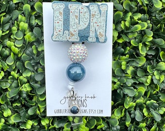 LPN Badge Reel, Nurse Graduate Gift, Unique Nurse Gift, Pediatric Badge Reel, New Job Gift For Her, Nurse Grad Gift, Nursing Badge Reel