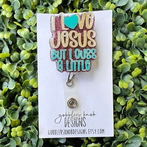 Christian Badge Reels for Nursing, Religious Badge Reels for Nurses, Funny Christian Gifts, Custom Badge Reel, Medical Staff Gift, ID Badge