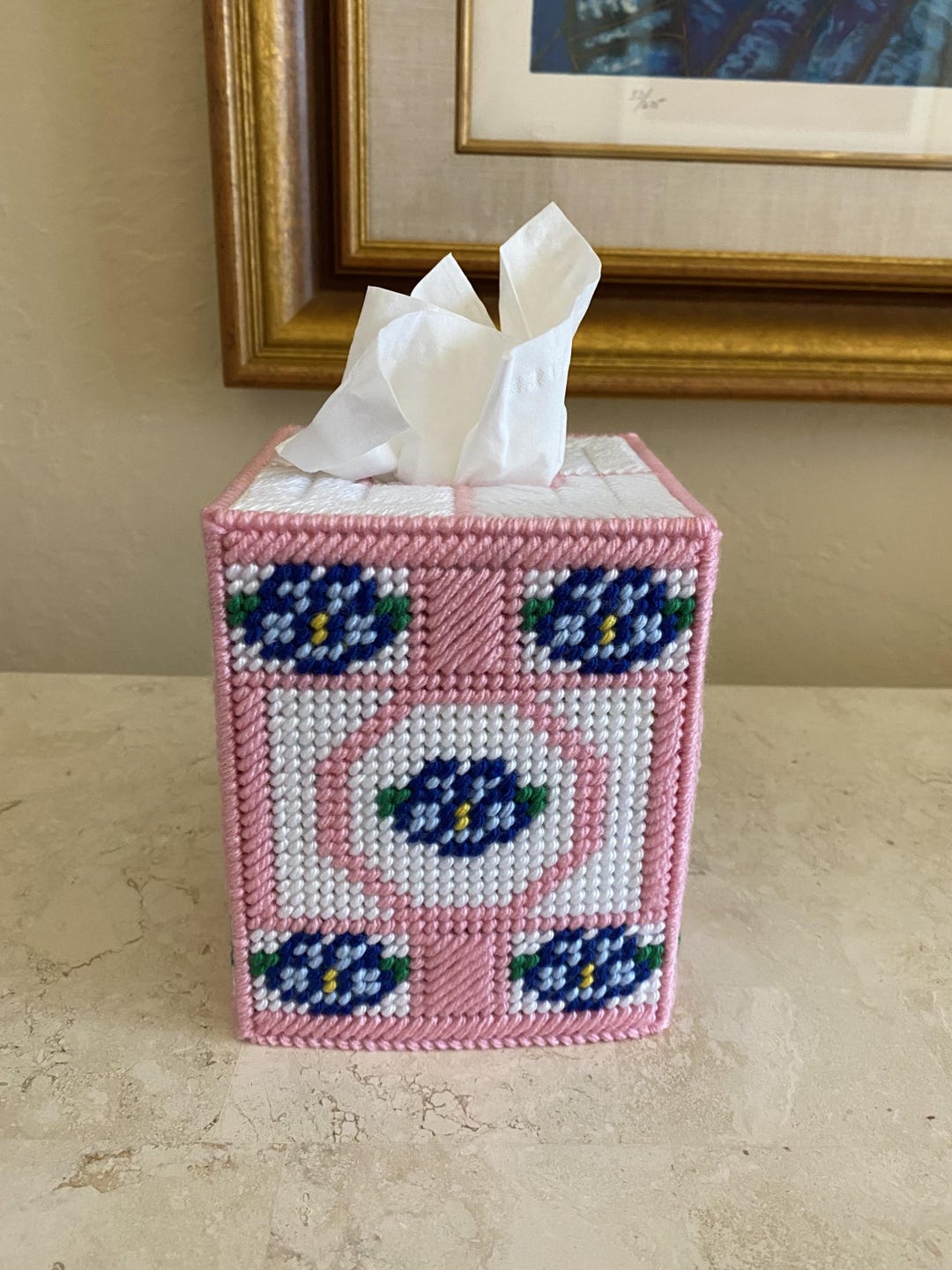Pretty Tissue Box Pretty Pansies Boutique Tissue Box Cover - Etsy