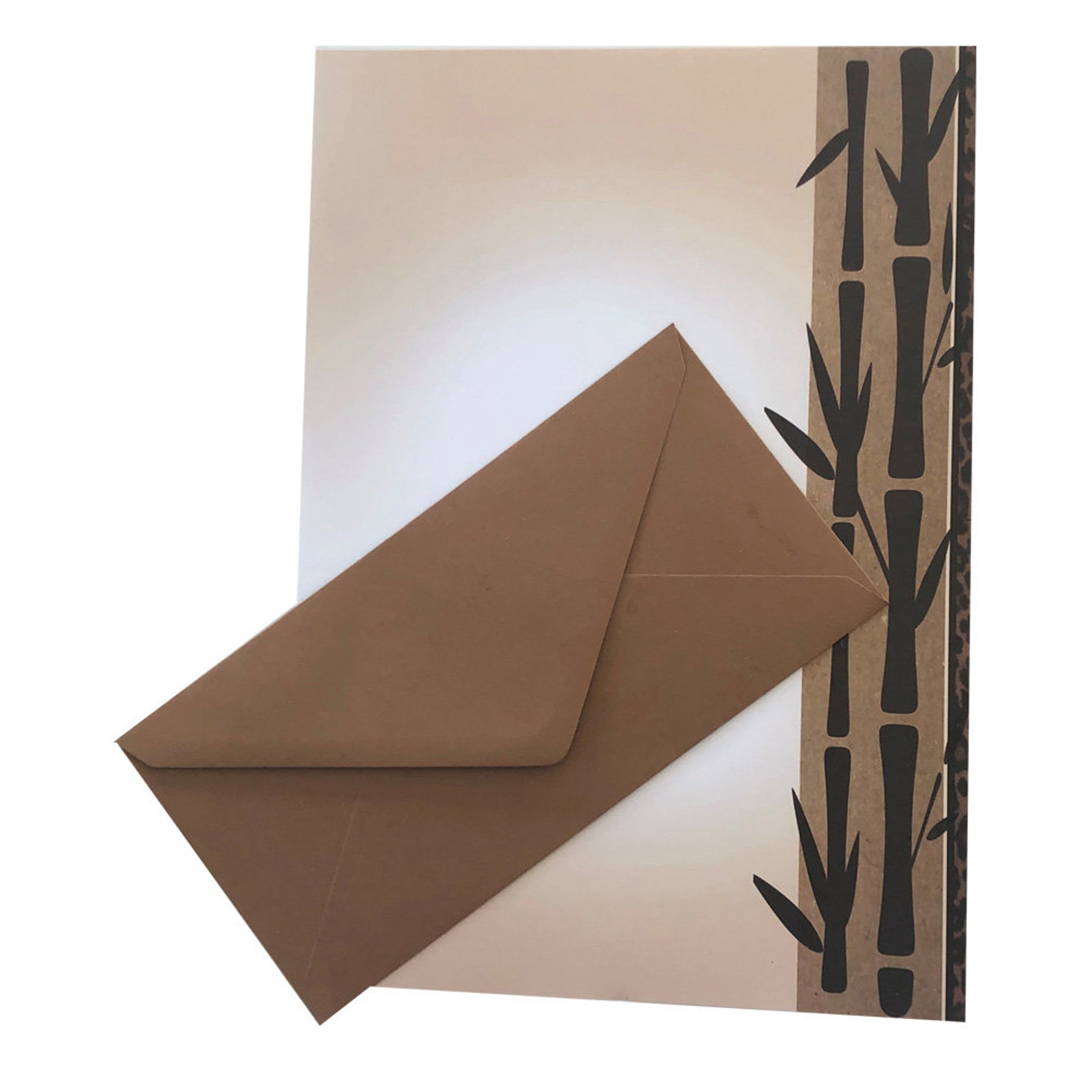 Stationery Set 10 X Bamboo A4 Paper and 10 Colour Matching Etsy