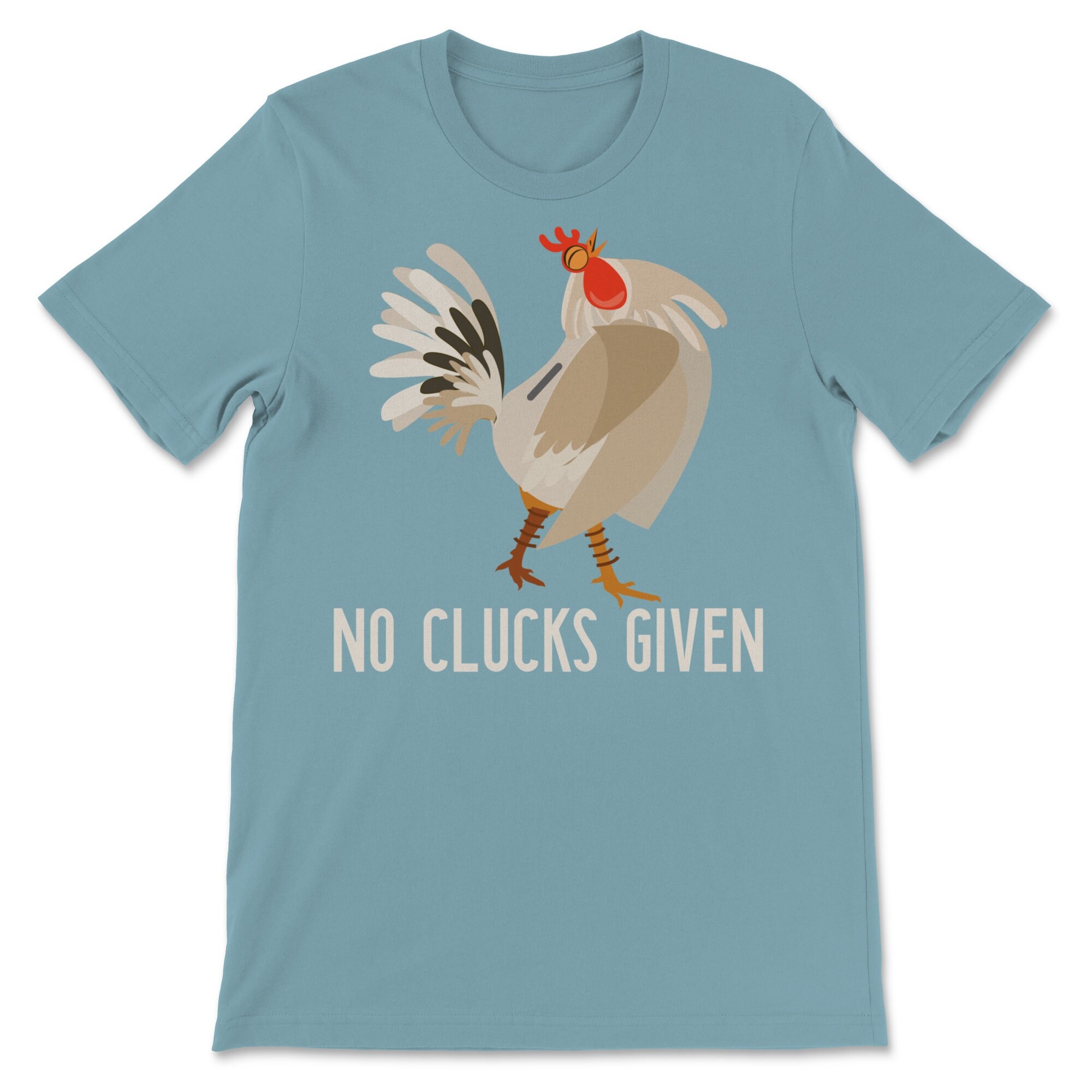No Clucks Given Funny Chicken Lover Farmer T-shirt Unisex | Etsy