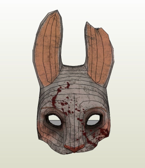 The Huntress mask of DBD DeadbyDaylight game papercraft Etsy