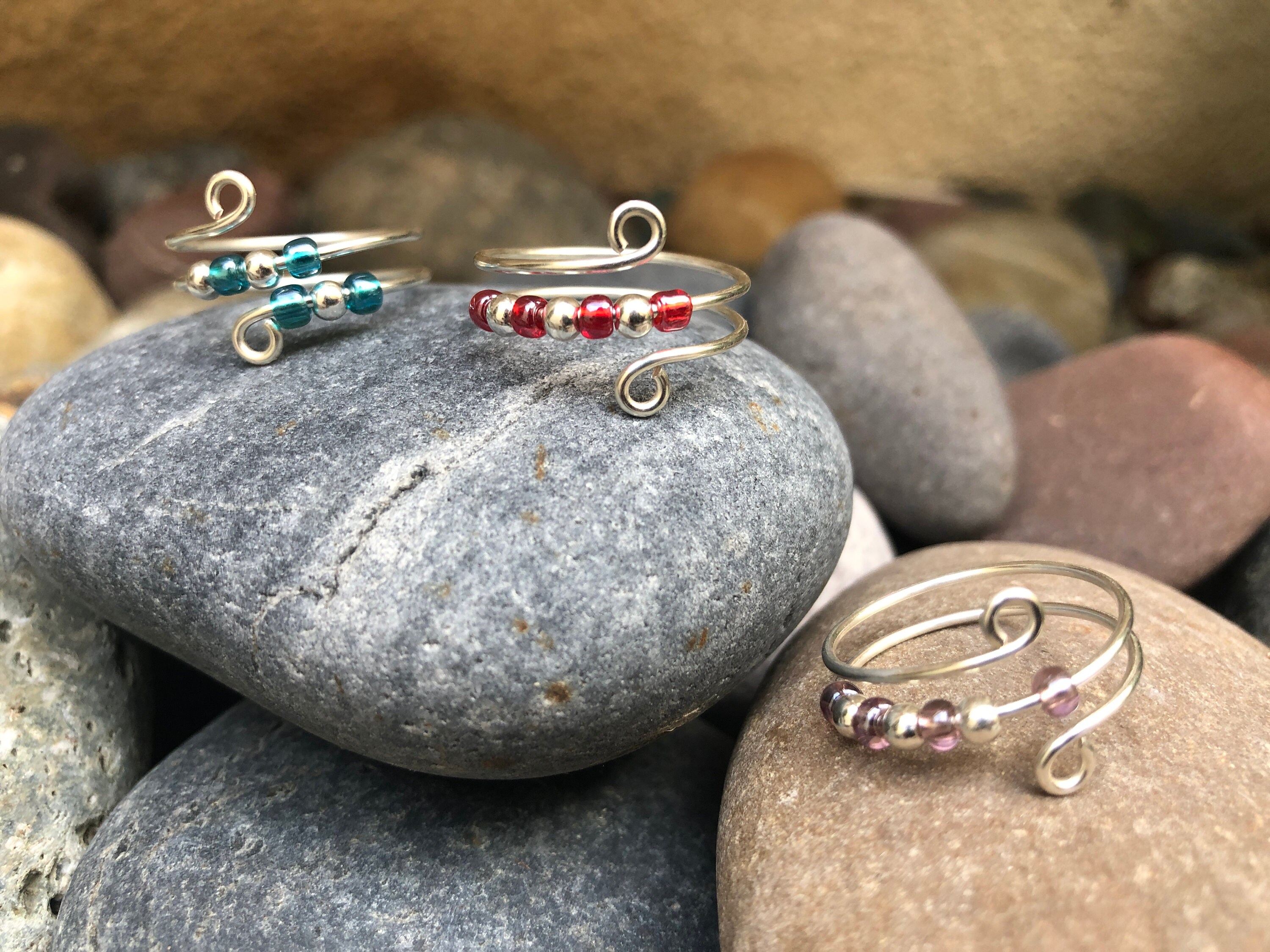 Fidget Ring, Custom Colors - Etsy