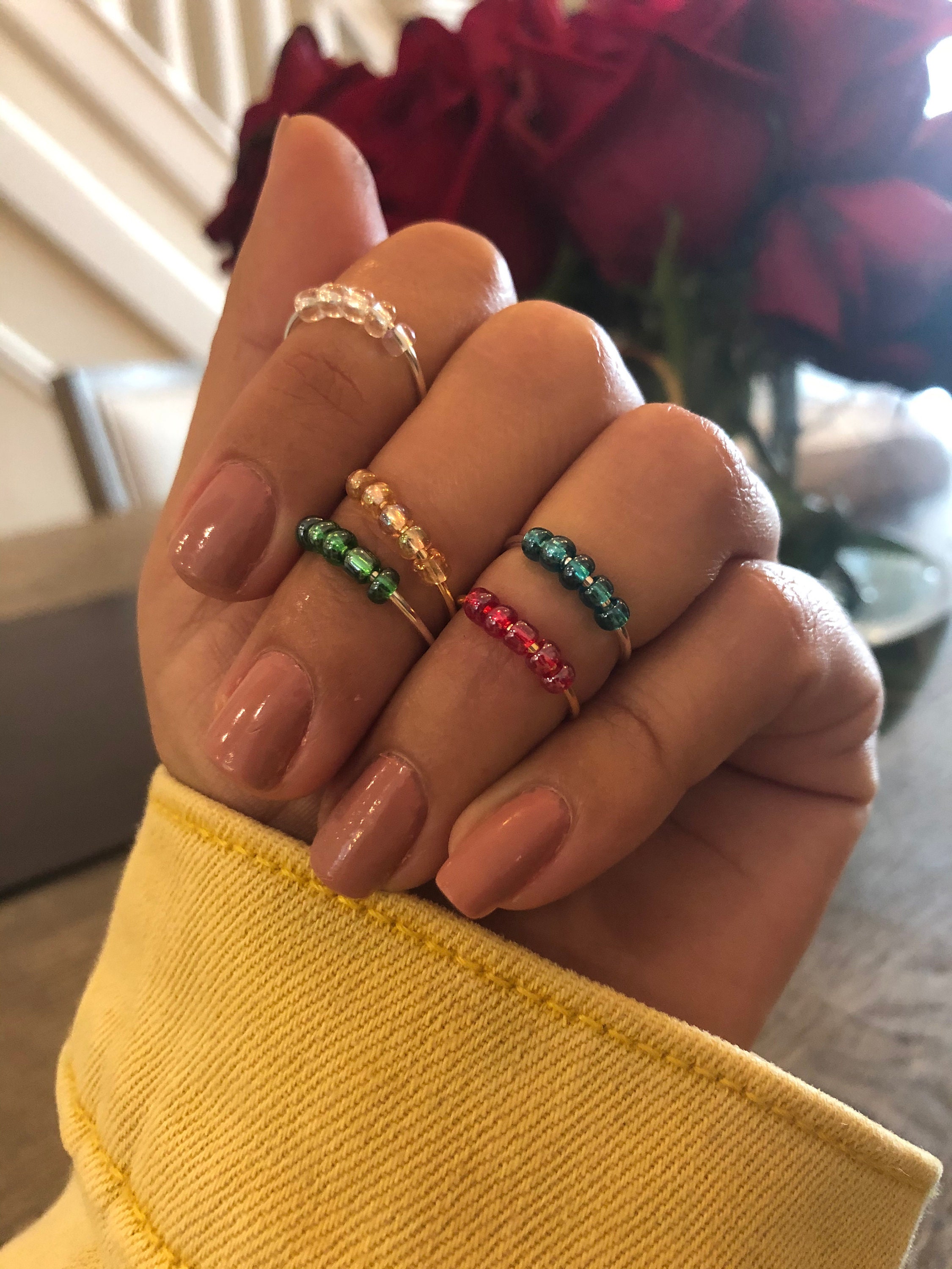 Midi ring set of 3 dainty midi rings midis boho chic Etsy