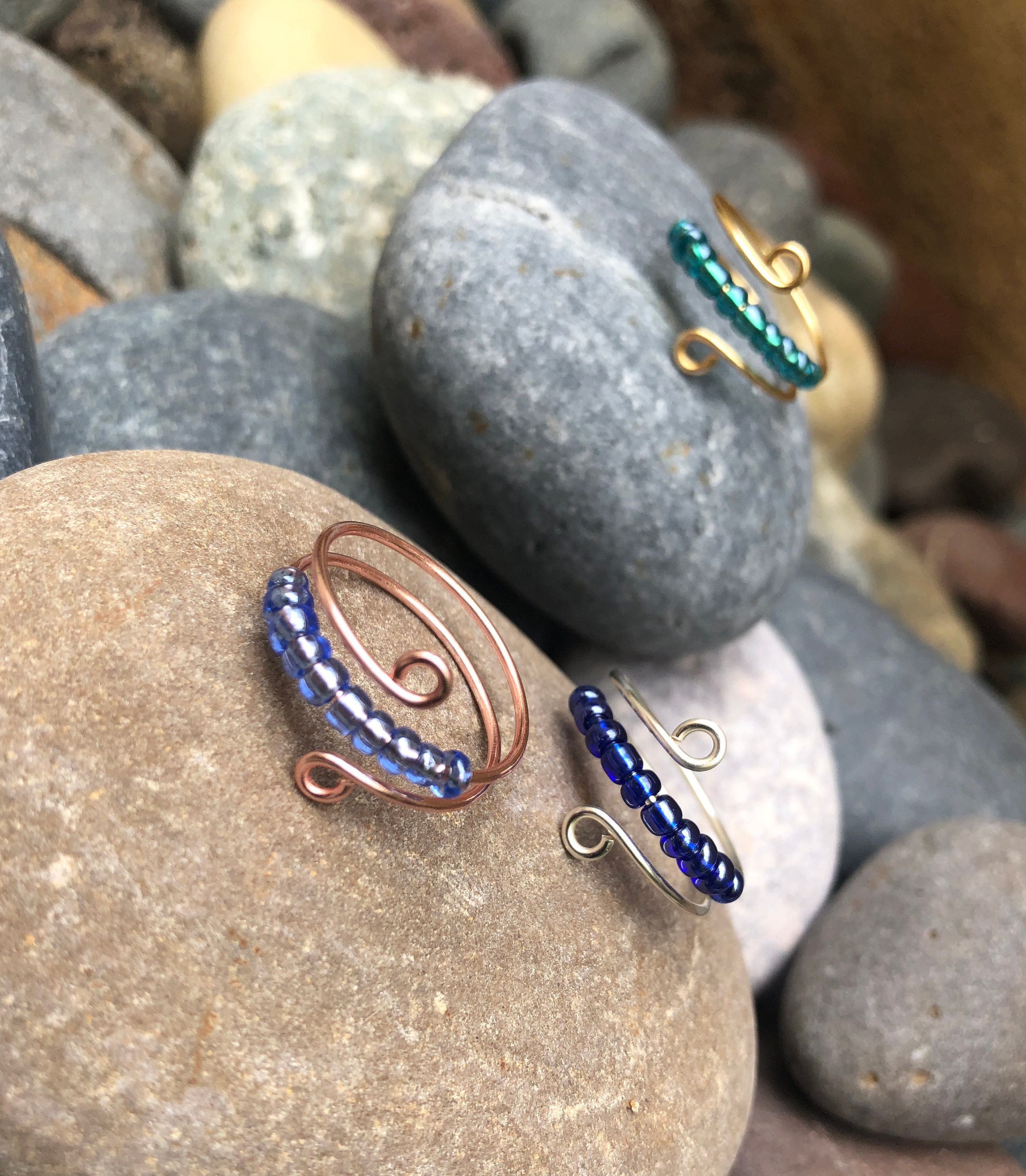 Rosary Ring 10 Bead, Fidget Ring, Prayer, Catholic Faith Gift - Etsy