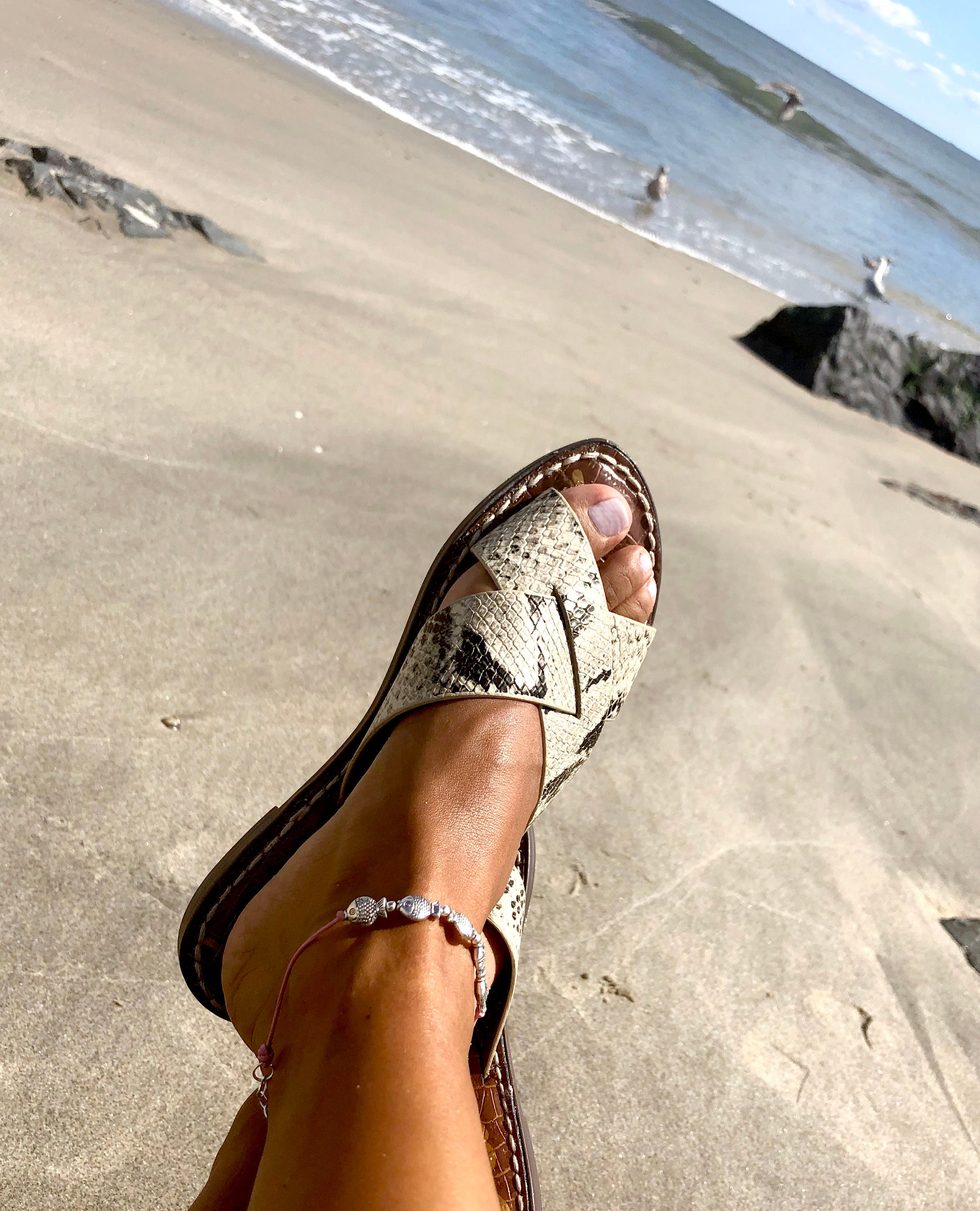 Swimming against the current anklet fish ankle bracelet Etsy