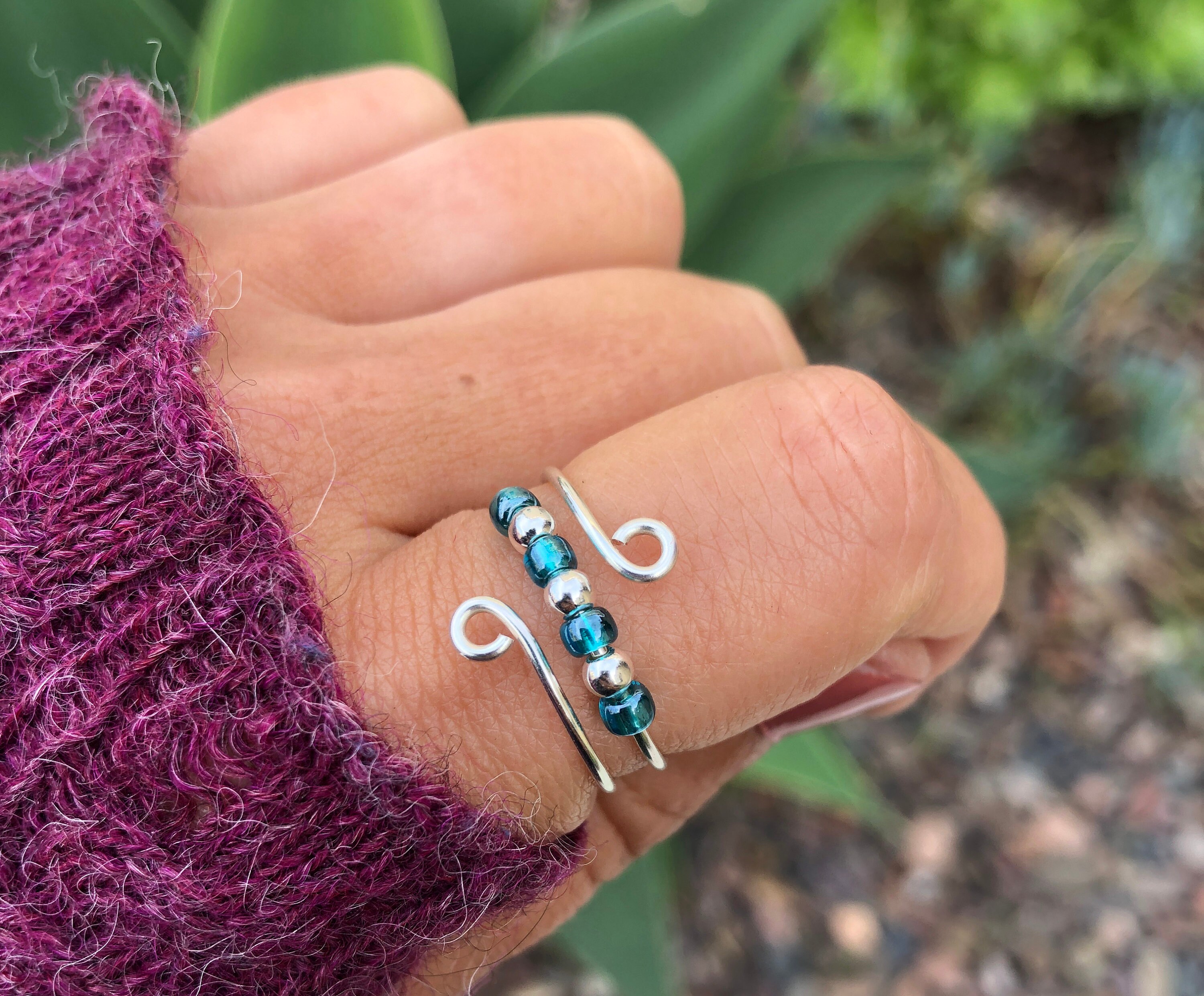 Fidget Ring, Custom Colors - Etsy