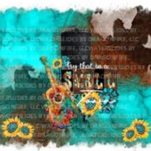 Small Town Sunflower & Turquoise