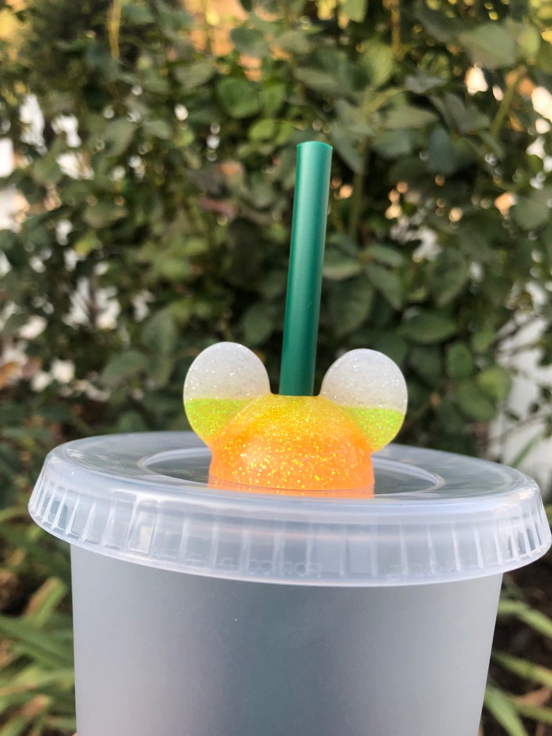 Candy Corn Straw Topper