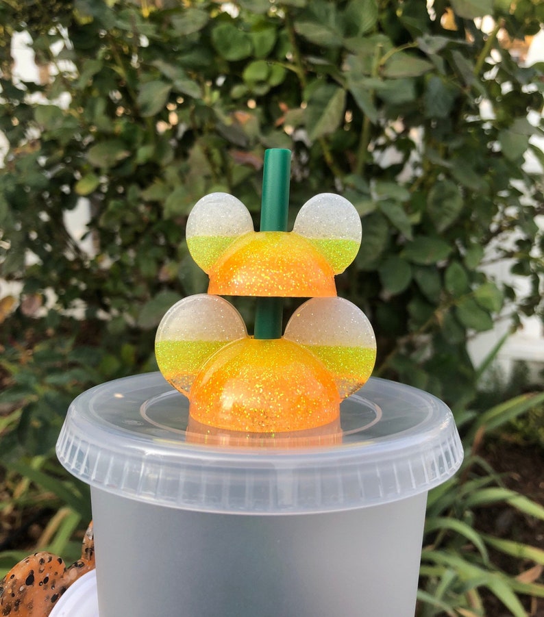 Candy Corn Straw Topper