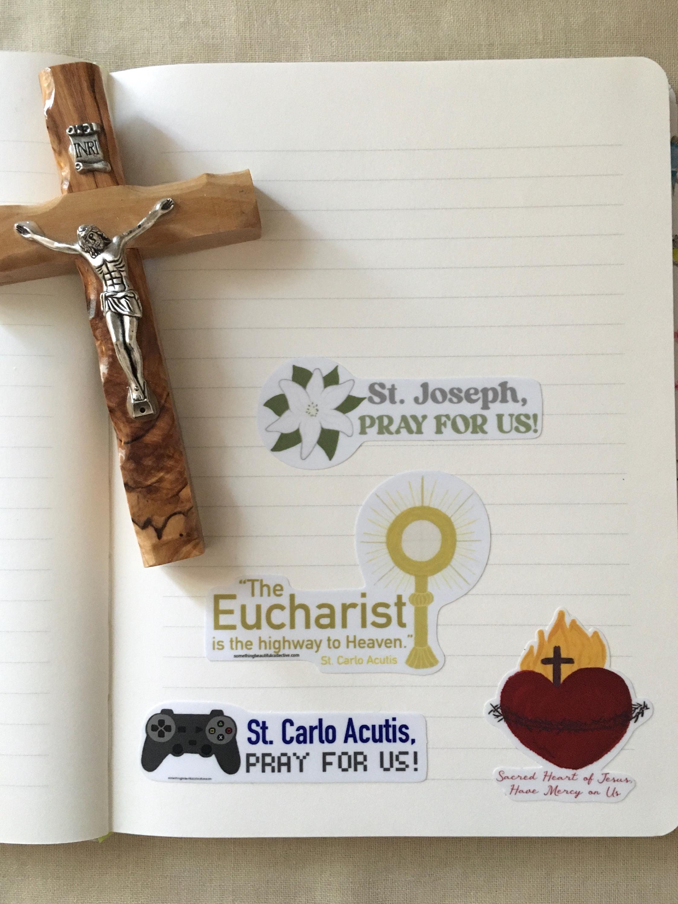 Stephen Joseph Sticker St. Joseph Sticker: Catholic Gift, Waterproof Vinyl Sticker - Etsy
