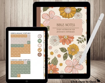 JW DIGITAL BIBLE Study Notebook for Goodnotes, Mininalist Design, Bible Study Notebook, Personal Study, Jw Meetings, Jw Christian Life