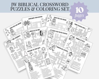 JW afdrukbare bijbel kruiswoordpuzzels