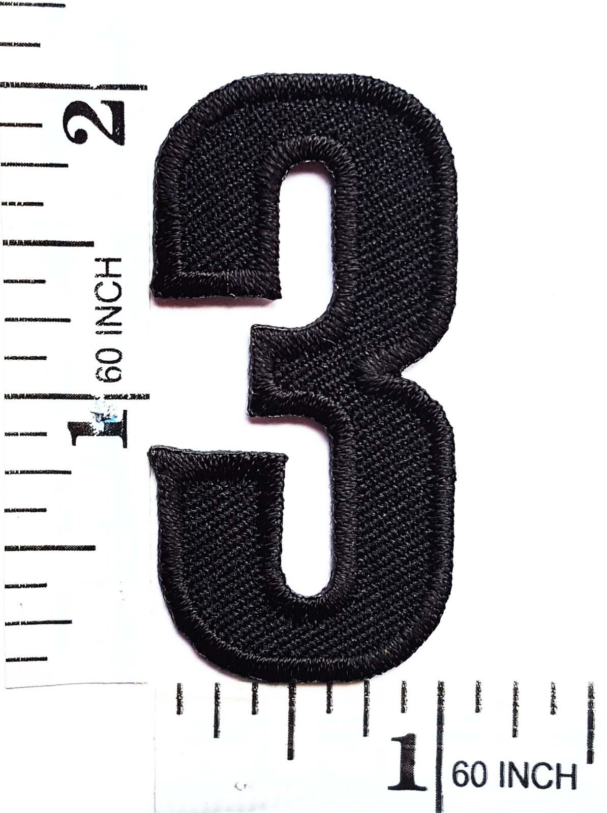 Black Number 9 Patches Appliques Hat Cap Polo Backpack Clothing Jacket Shirt DIY Embroidered Iron On  Sew On Patch