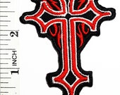 Celtic Cross Rider Biker Motorcycle Rider Patch Jacket T Shirt Patch Sew Iron on Embroidered Symbol Badge Cloth Sign Costume