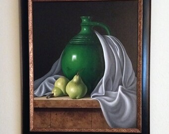 Original Oil Painting, The Vessel, by George A. Gonzalez