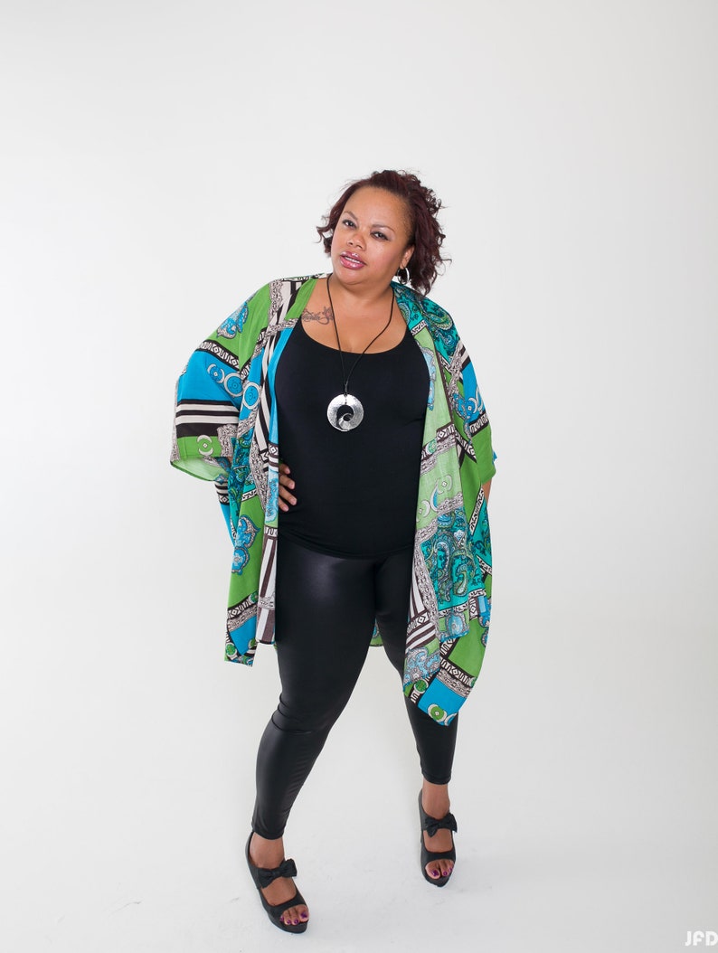 Plus Size Short Duster