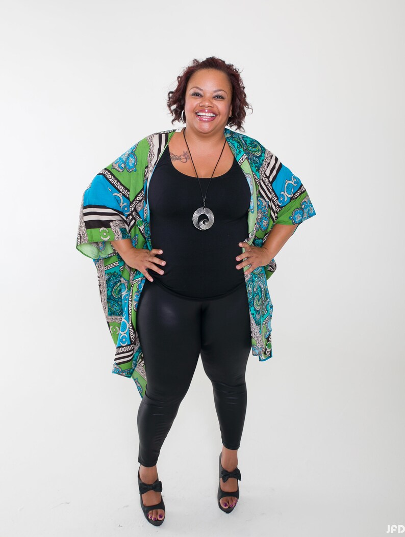 Plus Size Short Duster