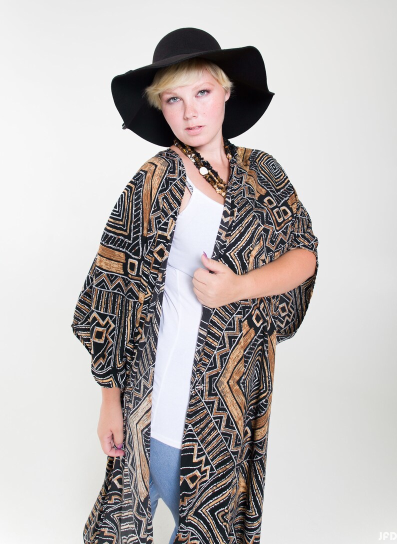 Plus Size Duster Plus Size Kimono Duster Duster Kimono Etsy