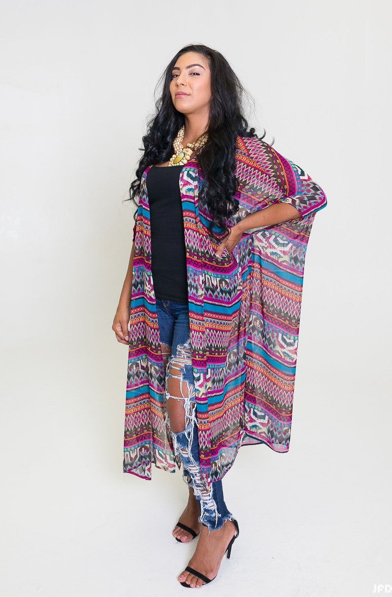 Plus Size Duster Plus Size Kimono Duster Plus Size Duster Etsy