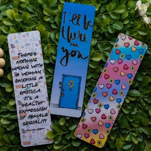 Friends Theme Bookmarks - The one where - Handmade Bookmarks-Book lover- Gifts