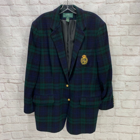 Lauren Ralph Lauren Plaid Blazer
