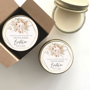 Baptism Thank You Gift - Dedication Party Favor BP102