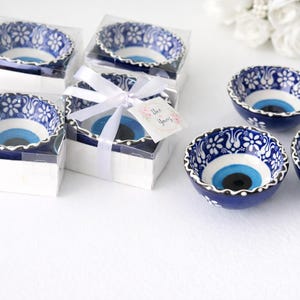 Handgemachte türkische Evil Eye Schalen, Hochzeitsbevorzugungen, Schüttgut
