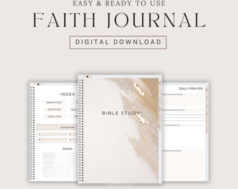 Digital Faith Planer, Bibelarbeit, Christian Journal