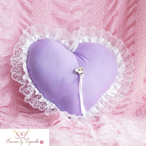 purple heart pillow,shabby chic,lolita,feminine