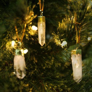 Bergkristall Baum Ornament