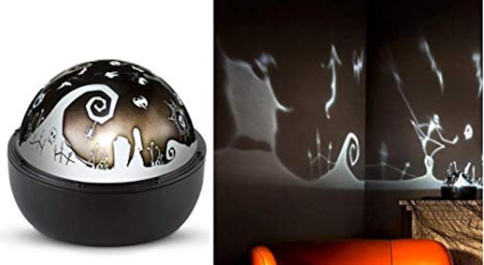 Nightmare Before Christmas Light Up Projector NBC Jack Etsy