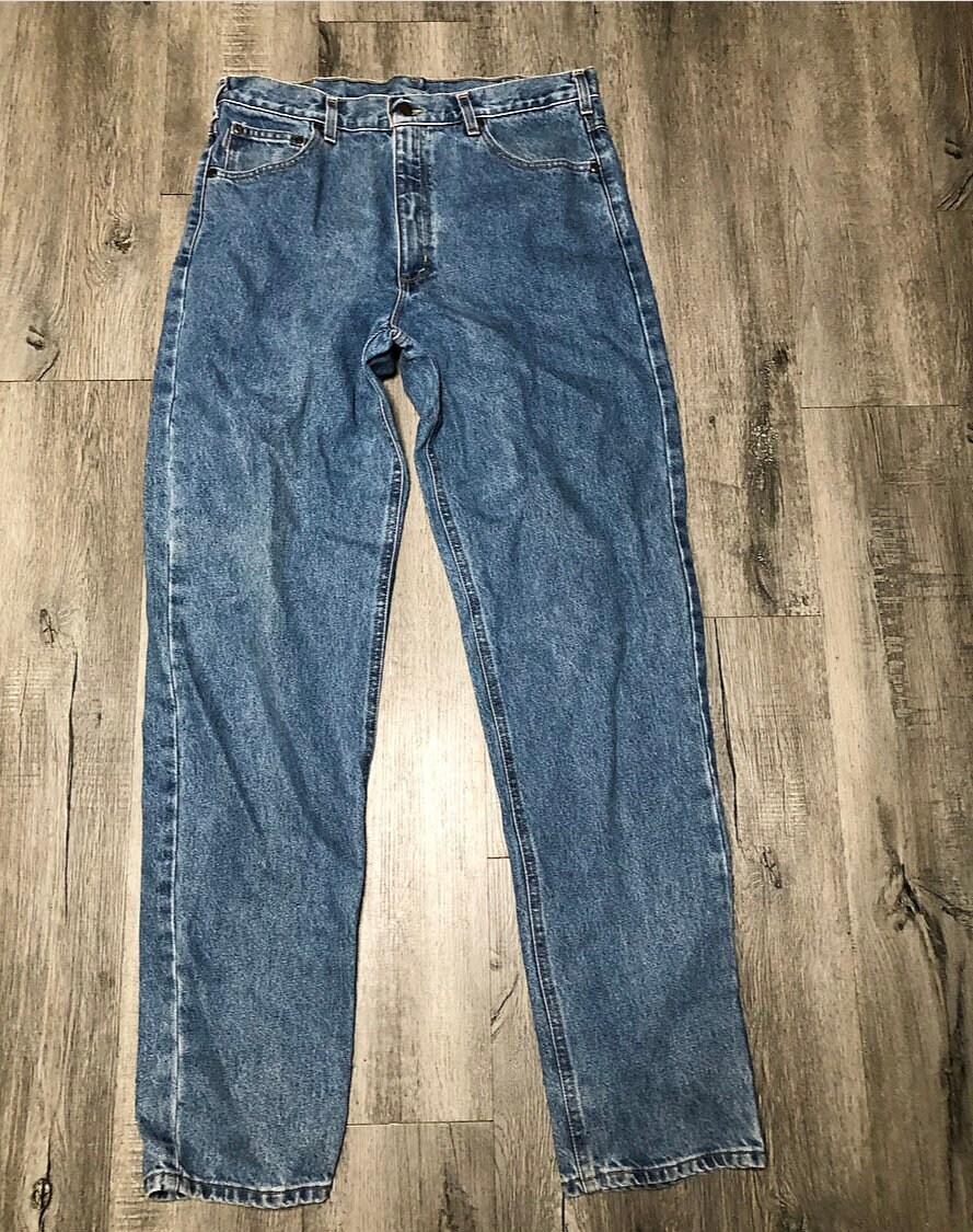 Vintage Carhartt Denim Jeans Mens Size 