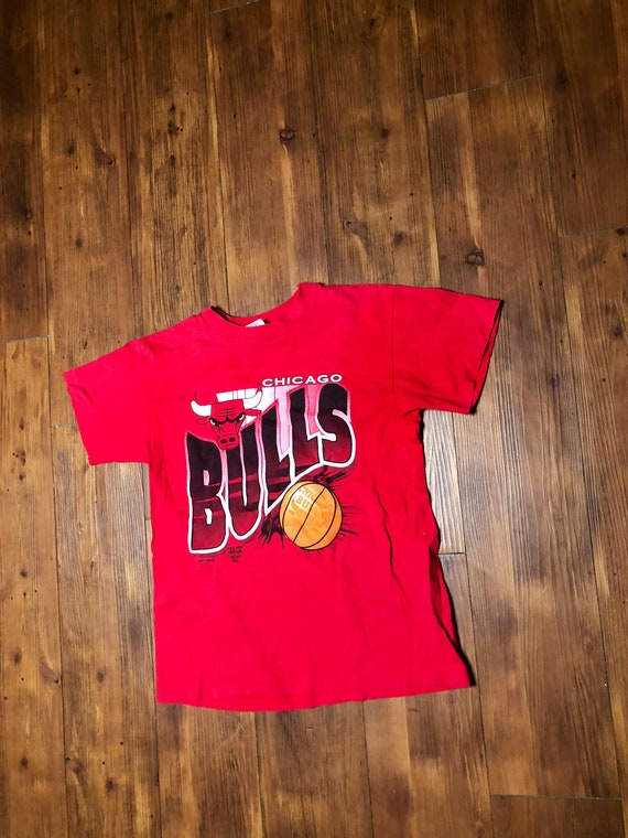 Vintage Chicago Bulls Cubs T Shirt Baseball Game Day Tee with Retro Twist -  iTeeUS