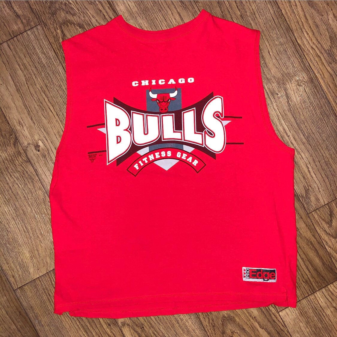 Chicago Bulls Tank Red - Mens Clothing from Attic Clothing UK