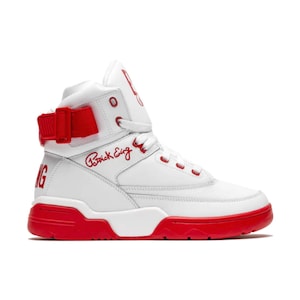 Patrick ewing cheap shoes all white