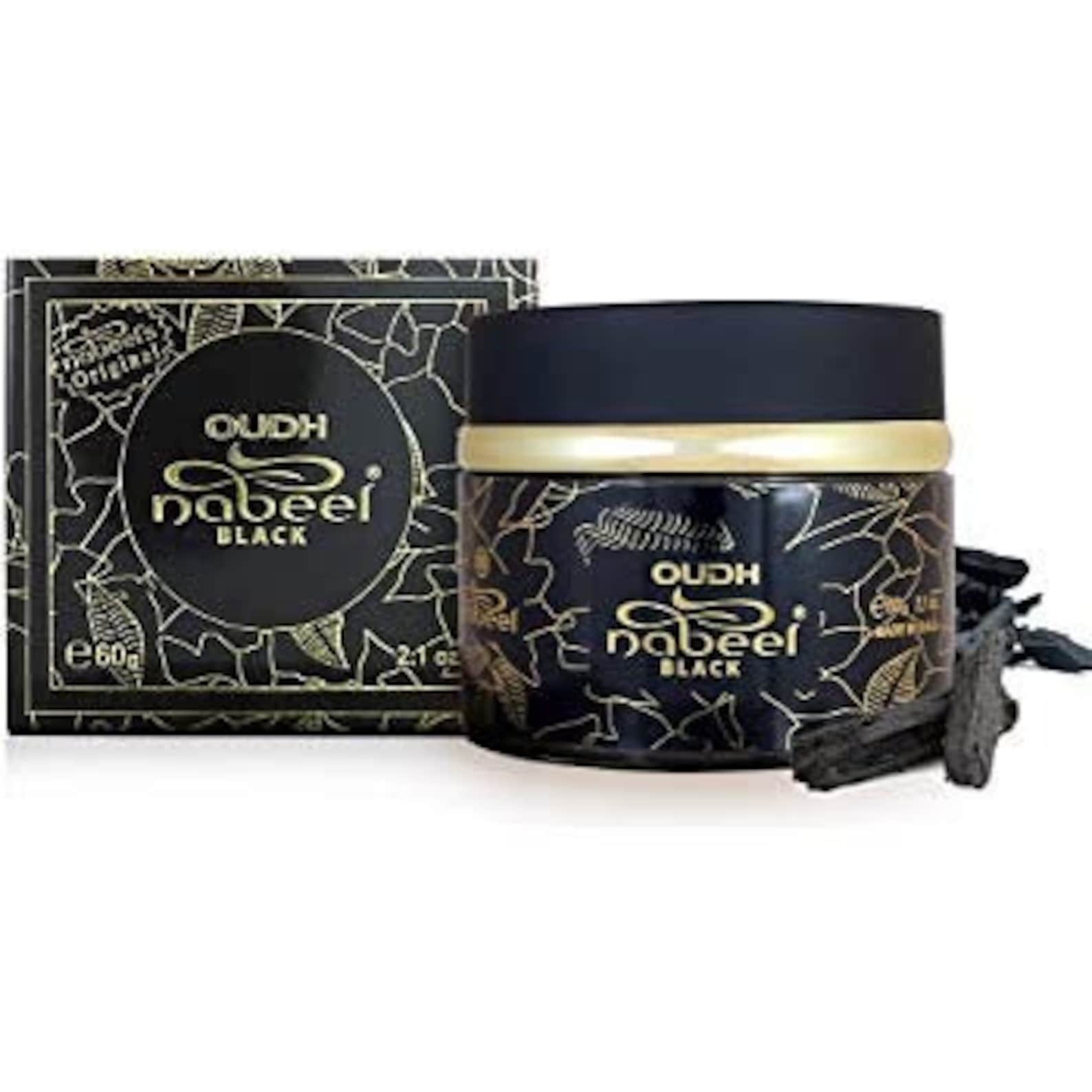 Oudh Etisalbi Nabeel Black by Al Nabeel 60g Burning Bakhoor Etsy UK
