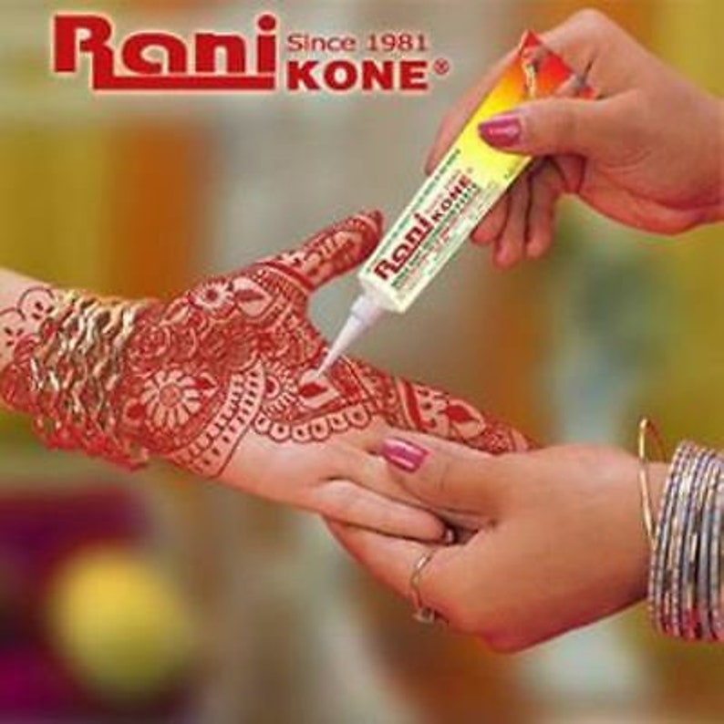 Rani Kone Red Henna Paste Cone 35g High Quality Etsy