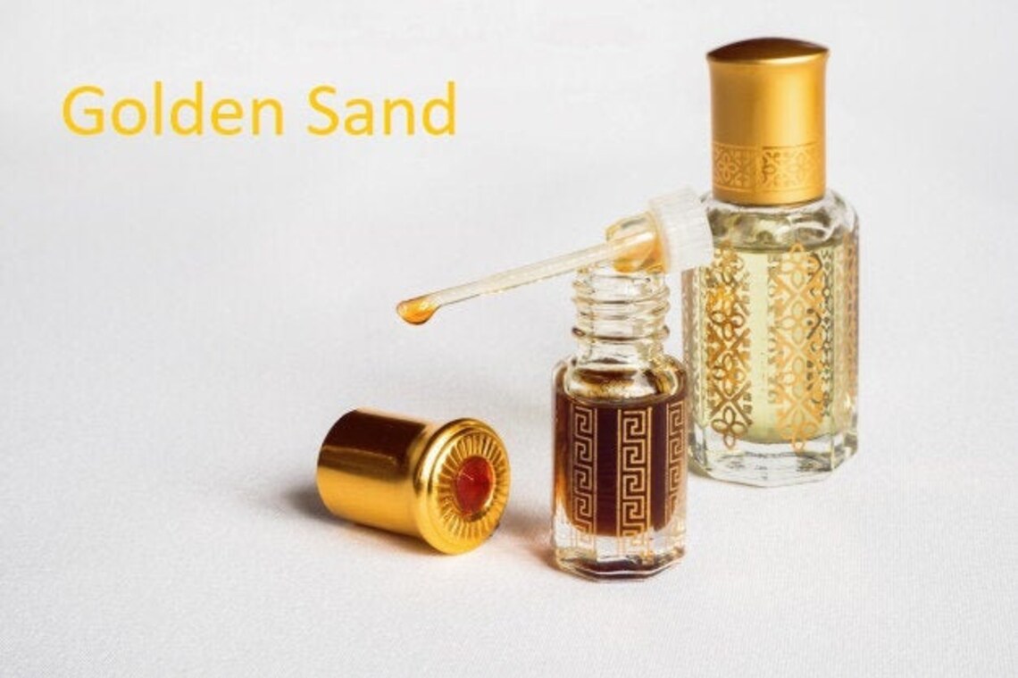 Golden Sand Perfume Oil Attar Unisex Alcoholfree Fragrance Etsy