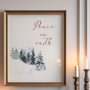 Christmas Bible Verse Print Christmas Poster Printable Christian Christmas Prints Christmas Bible Verse Decor Holiday Scripture Wall Art